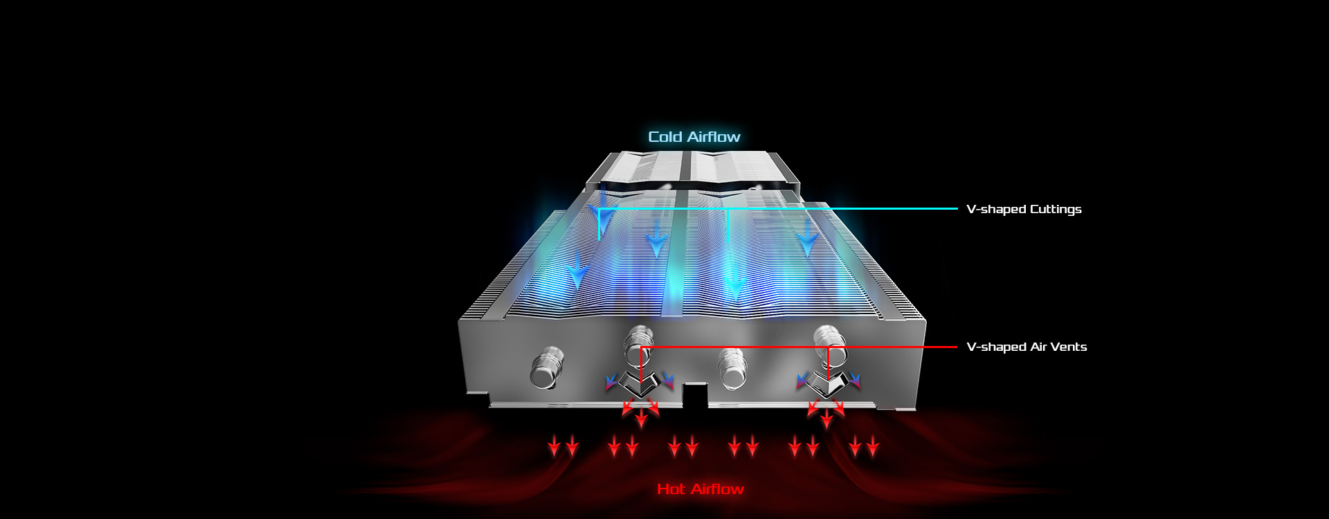 VGA Air Deflecting Fin E200